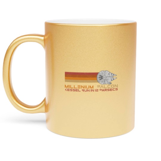 Discover 12 parsecs Metallic Mugs
