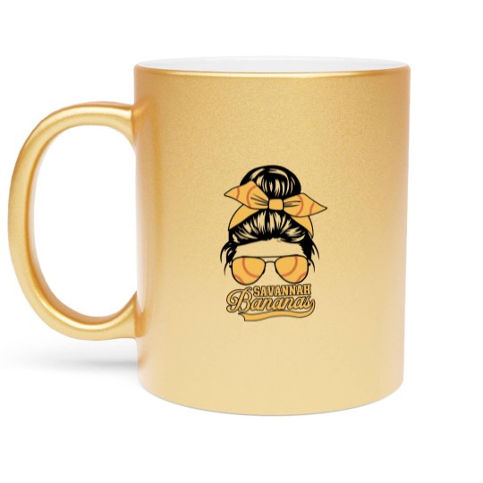 Discover Savannah Bananas Baseball, BANANAS BASEBALL Metallic Mugs