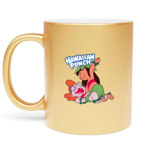 Discover Lilo Hawaiian Punch Metallic Mugs, Hawaiiann Punch Lilo And Myrtle Metallic Mugs, Magicc Kingdom Metallic Mugs