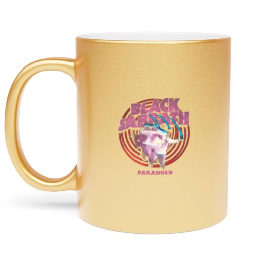 Discover BLACK SABBATH Paranoid Amplifier Metallic Mugs