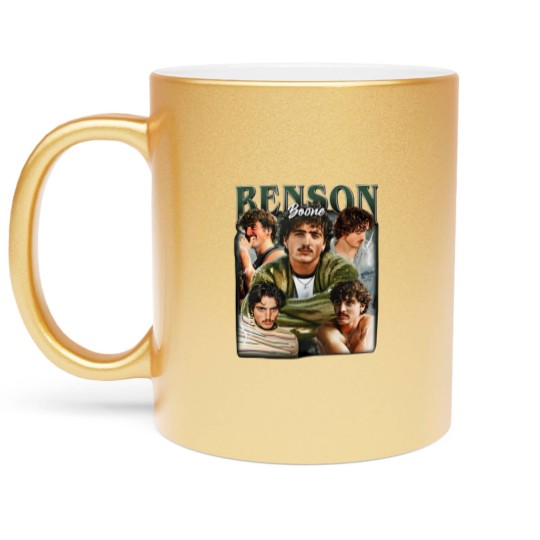 Discover Benson Boone Unisex Softstyle Metallic Mugs