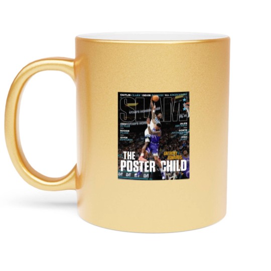 Discover Anthony Edwards SLAM Magazine Metallic Mugs