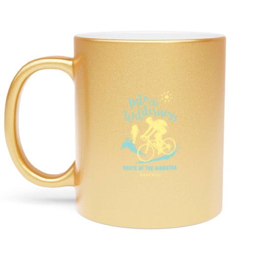 Discover Bike Route Route of the Hiawatha United States Metallic Mugs