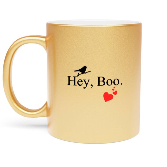 Discover Hey Boo Metallic Mugs