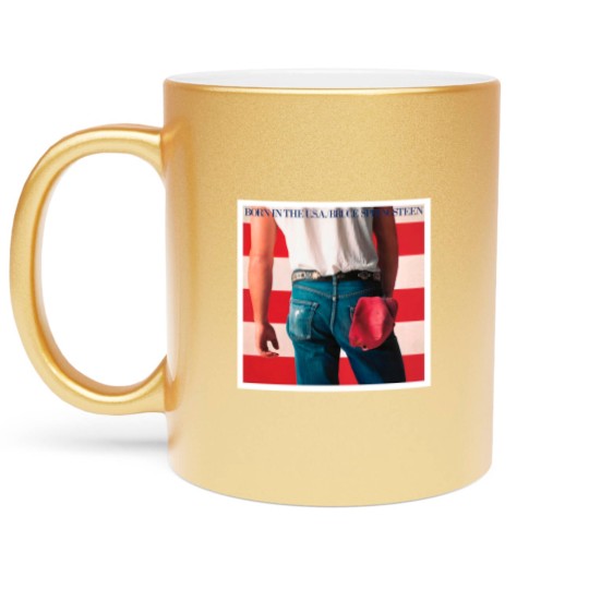 Discover Bruce Springsteen Metallic Mugs - Born in the USA Metallic Mugs