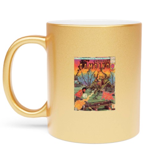 Discover Comic World Tour Gambino  Comic World Tour Gambino Metallic Mugs