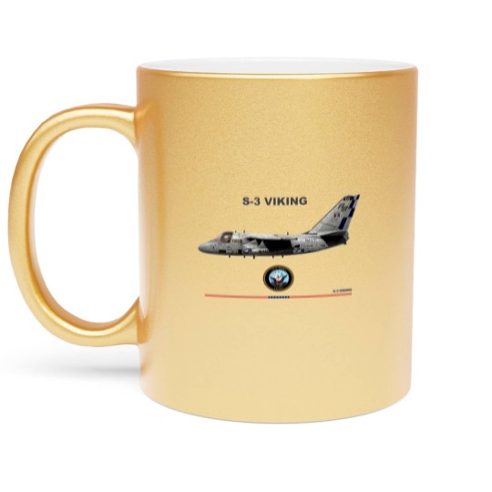 Discover S-3 Viking lockheed advanced development projects Metallic Mugs