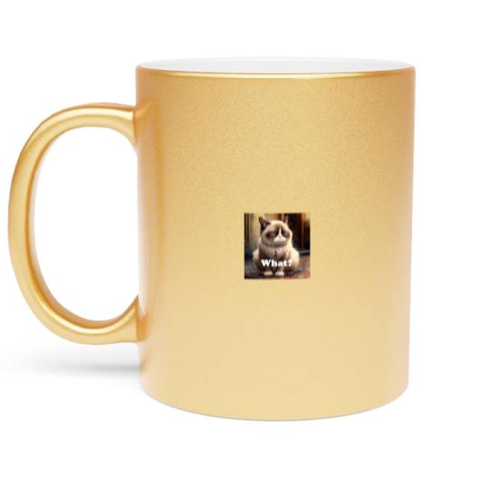 Discover Grumpy Cat Metallic Mugs