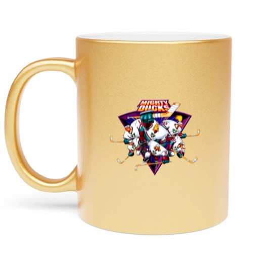 Discover Vintage Mighty Ducks Flashs Metallic Mugs