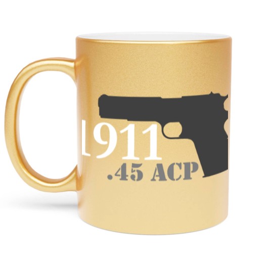 Discover Colt .45 1911 Metallic Mugs