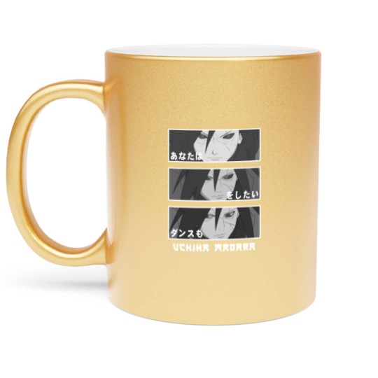 Discover dance with the god of the eyes - Madara - Metallic Mugs