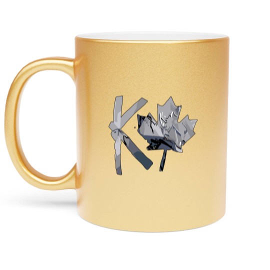 Discover Wrestling Entertainment Kevin Owens K Canada Maple Leaf Metallic Mugs