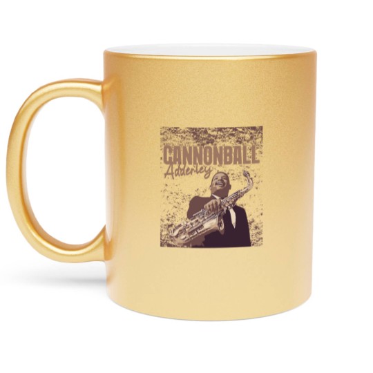 Discover Cannonball Adderley Metallic Mugs