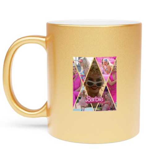Discover Barbie Margot Robbie Metallic Mugs, Barbie 2023 Metallic Mugs