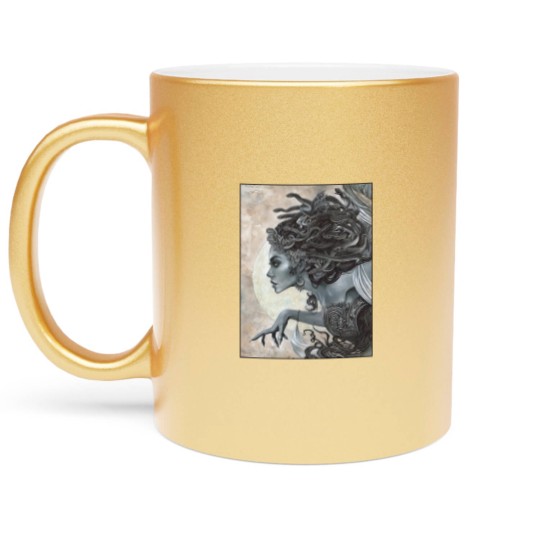 Discover Medusa Graphic Metallic Mugs