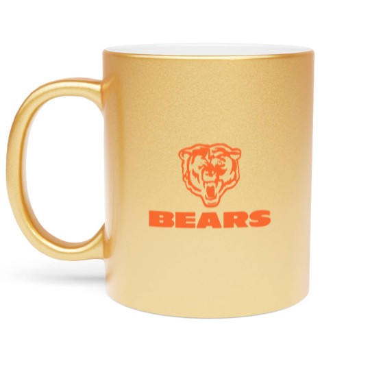 Discover Vintage Chicago Bears Metallic Mugs