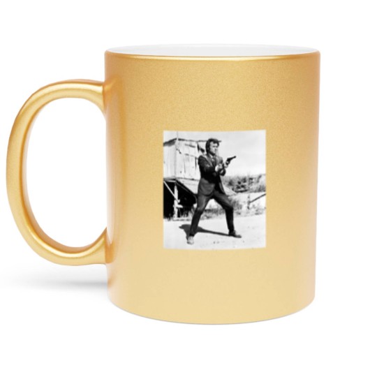 Discover Clint Eastwood Metallic Mugs
