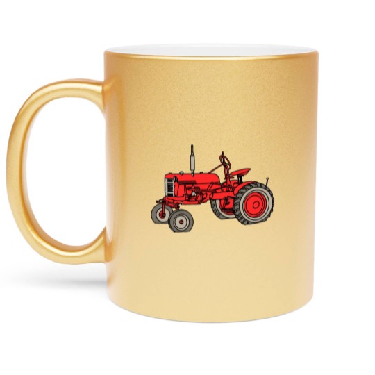 Discover Farmall Tractor Metallic Mugs