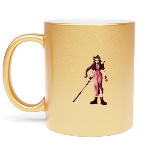 Discover Final Fantasy VII - AerithFinal Fantasy VII - Aerith Metallic Mugs