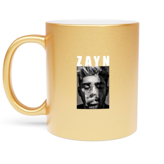 Discover Zayn Metallic Mugs, Zayn Malik Metallic Mugs Vintage Bootleg Metallic Mugs, Zayn Malik Fan Metallic Mugs Gift