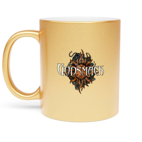 Discover Godsmack Metallic Mugs, Godsmack With Staind 2023 Tour Metallic Mugs, Godsmack Rock Band Tour Metallic Mugs
