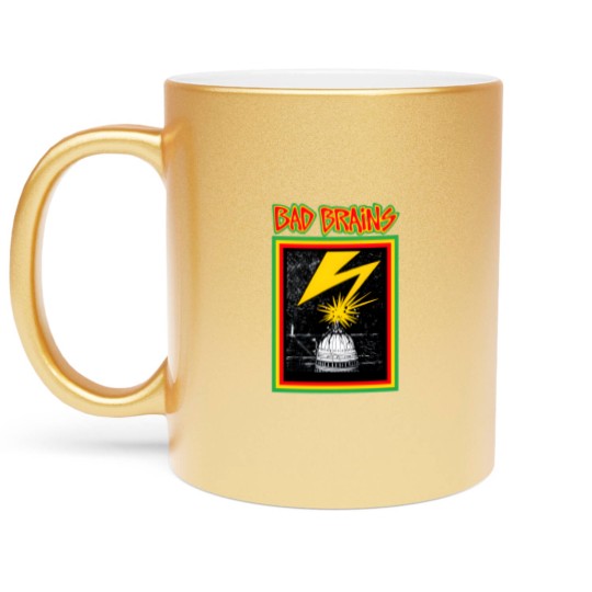 Discover bad brains Metallic Mugs