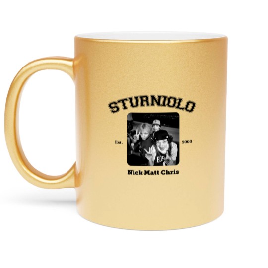 Discover Sturniolo Triplets Metallic Mugs, Versus Tour Metallic Mugs