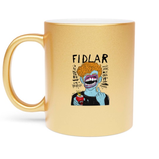 Discover fidlar band rockfidlar grennday deads kennedys nofx Class Metallic Mugs