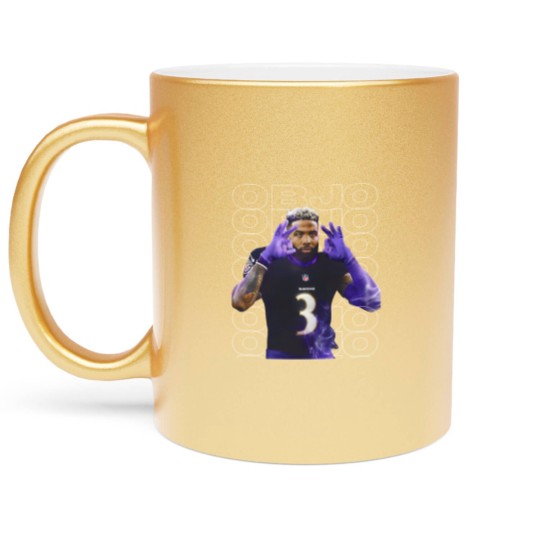 Discover OBJ Ravens Metallic Mugs Odell Beckham Jr Metallic Mugs Ravens Metallic Mugs