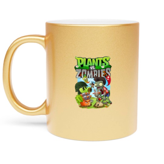 Discover Plants Vs Zombies Metallic Mugs