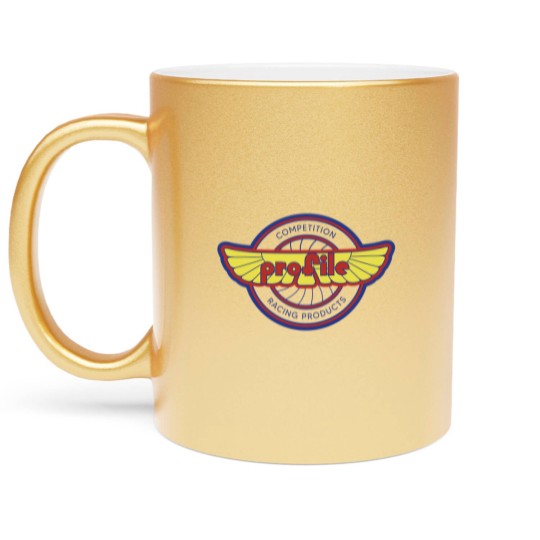 Discover Profile Competition Racing Products - Old School BMX Sticker Metallic Mugs