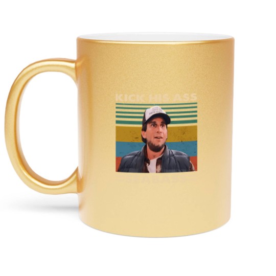 Discover Dumb And Dumber Kick His Asss Seabass Vintage Metallic Mugs