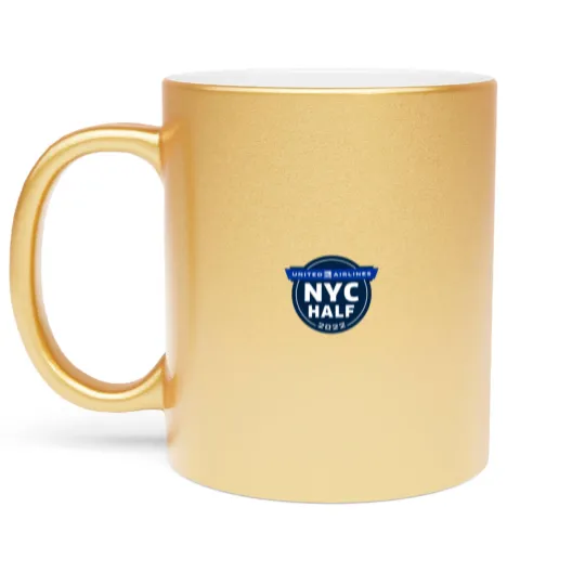 Discover New York Half Marathon Metallic Mugs