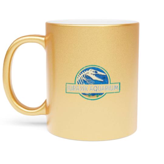 Discover Jurassic Aquarium Metallic Mugs