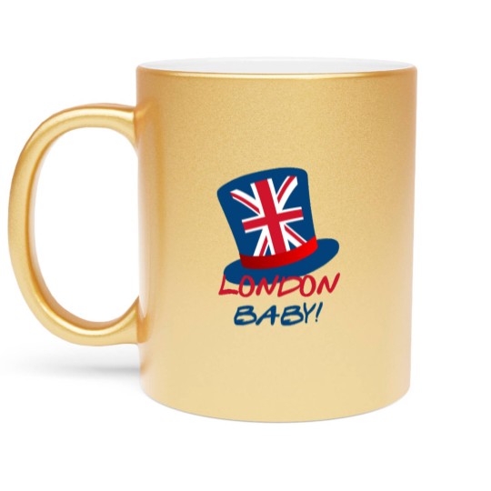 Discover Joey s London Hat London Baby Metallic Mugs
