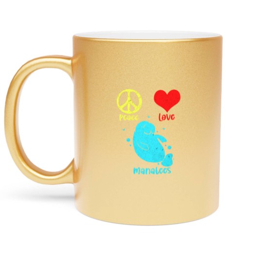 Discover Manatee Metallic Mugs