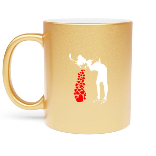 Discover Banksy Metallic Mugs, Banksy Metallic Mugs