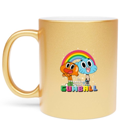 Discover CN The Amazing World Of Gumball Darwin Rainbo 0464 Metallic Mugs
