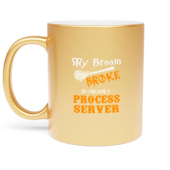 Discover Process Server Metallic Mugs