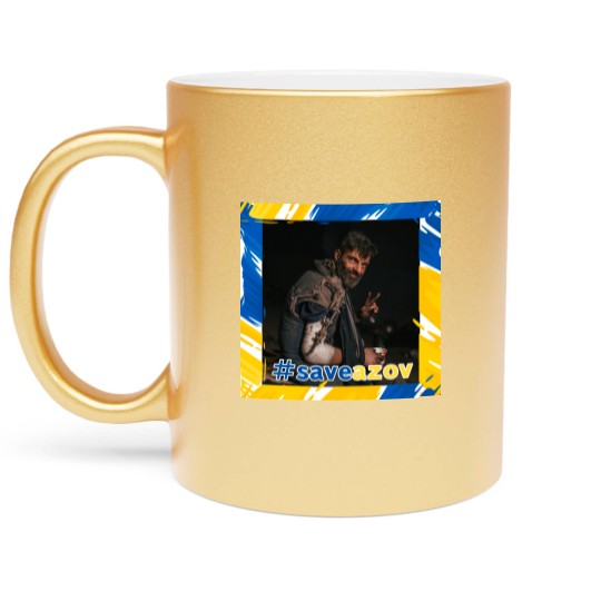 Discover azov ukraine Metallic Mugs