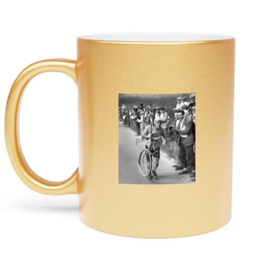 Discover Tour De France Vintage 1930s Metallic Mugs