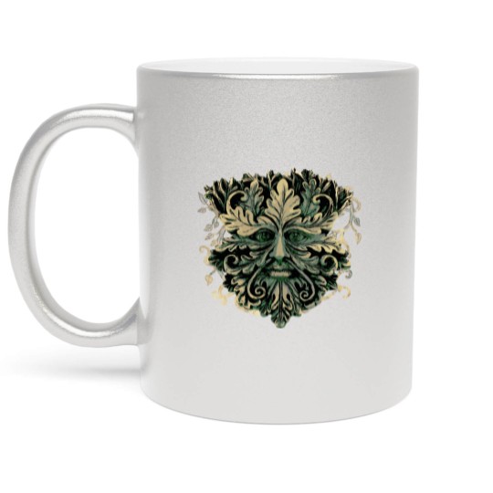 Discover The Green Man Metallic Mugs