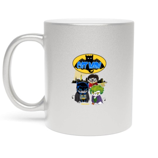 Discover Catman - Cat - Metallic Mugs