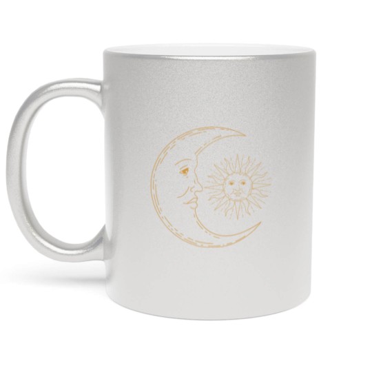Discover Moon and Sun Metallic Mugs