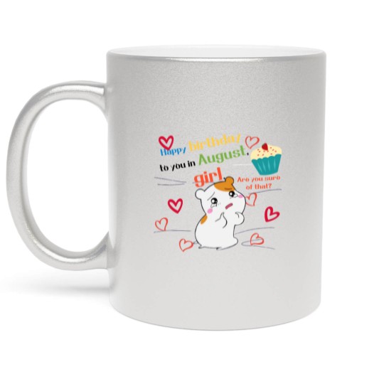 Discover august birthday Metallic Mugs