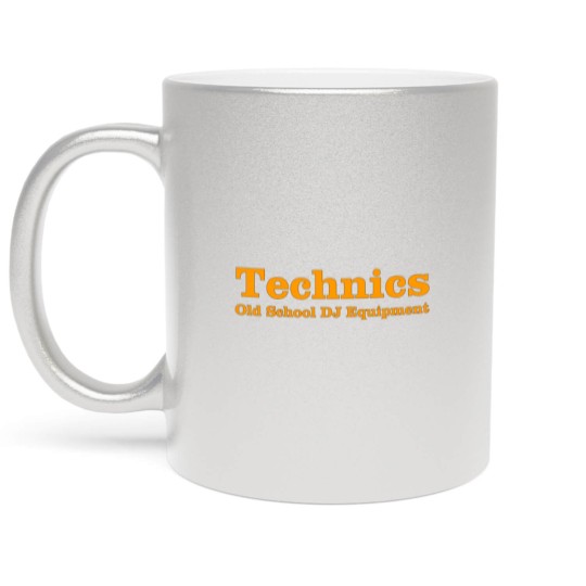 Discover technics orange Metallic Mugs