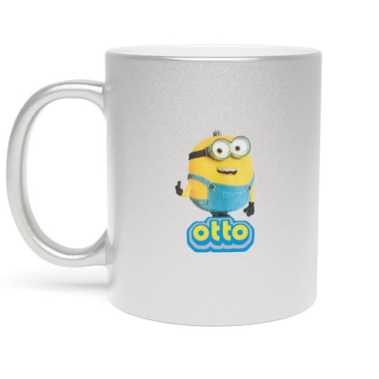 Discover Otto Metallic Mugs, Minion Despicable Me Metallic Mugs, Minions Road The Rise Of Gru Metallic Mugs