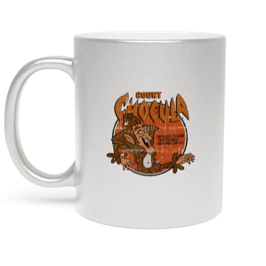 Discover Vintage Count Chocula - Cereal - Metallic Mugs
