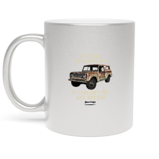 Discover Scout Classic Truck Pickup International Harvester Metallic Mugs
