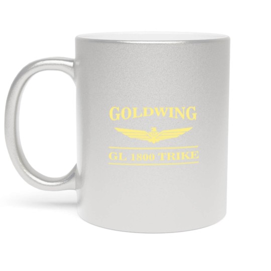 Discover GOLDWING TRIKE BAR LOGO Metallic Mugs SHORT OR Metallic Mugs M Metallic Mugs